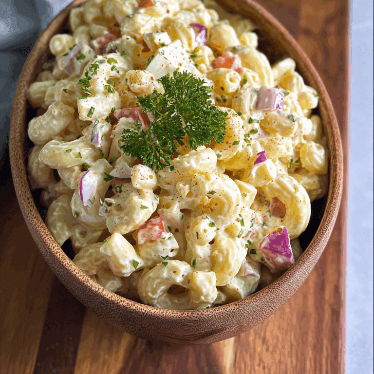 Amish Macaroni Salad
