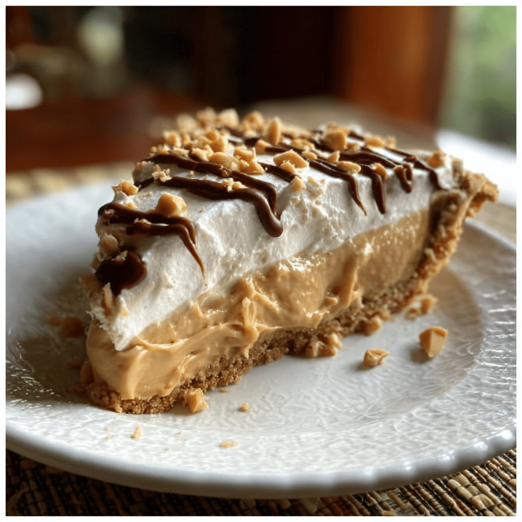Amish Peanut Butter Pie