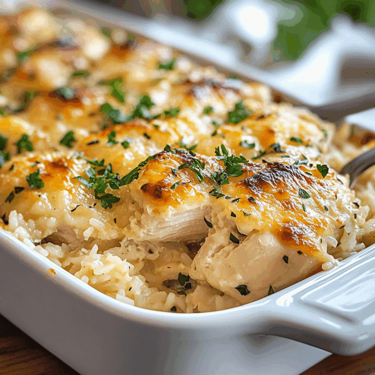 Angel Chicken and Rice Casserole