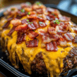 Bacon Cheeseburger Meatloaf