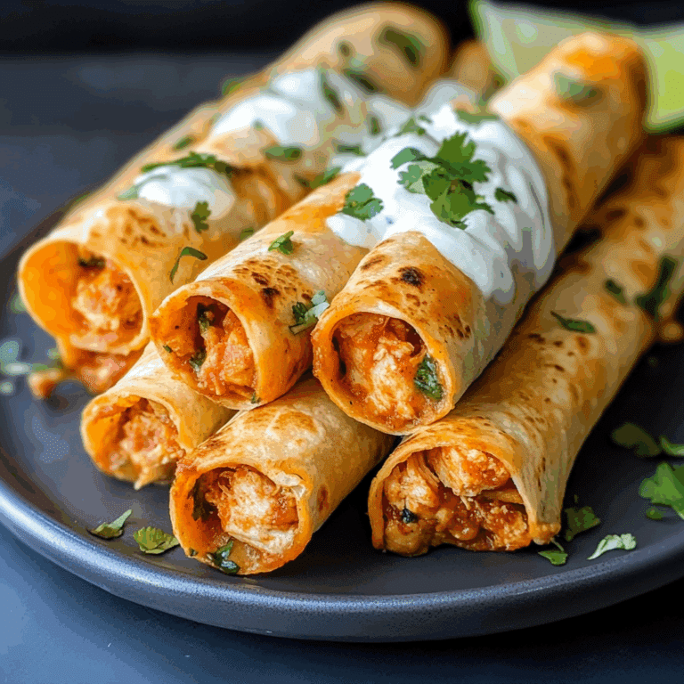 Baked Chicken Taquitos