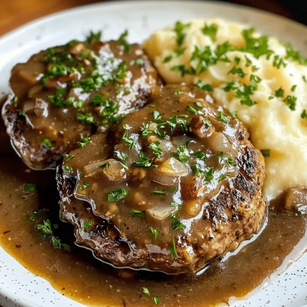 Bobby Flay’s Salisbury Steak
