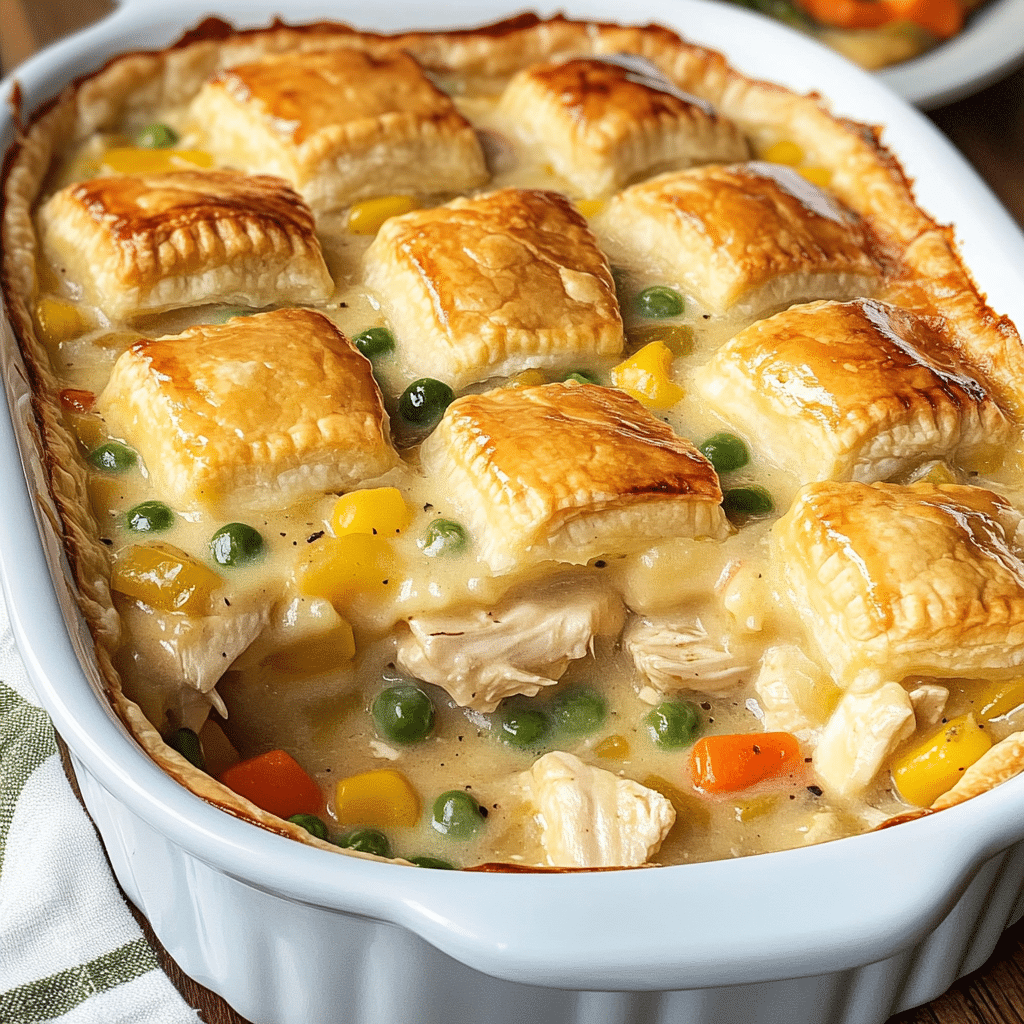 Chicken Pot Pie Casserole