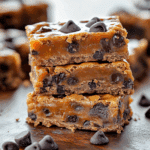 Chocolate Chip Caramel Bars