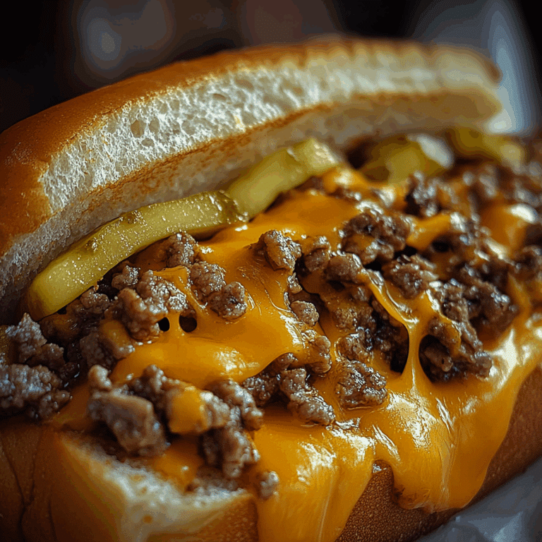 Chopped Cheese Sandwich