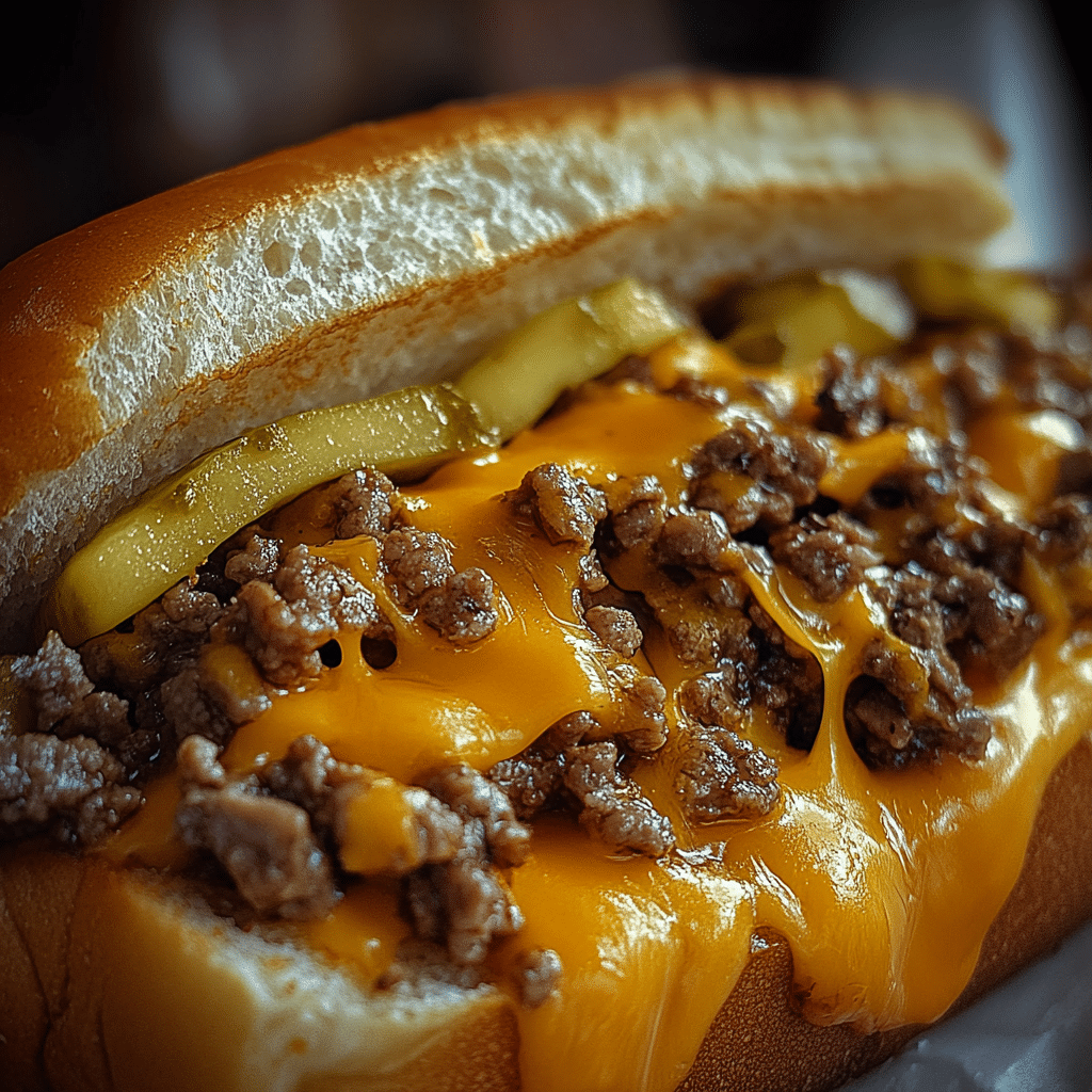 Chopped Cheese Sandwich