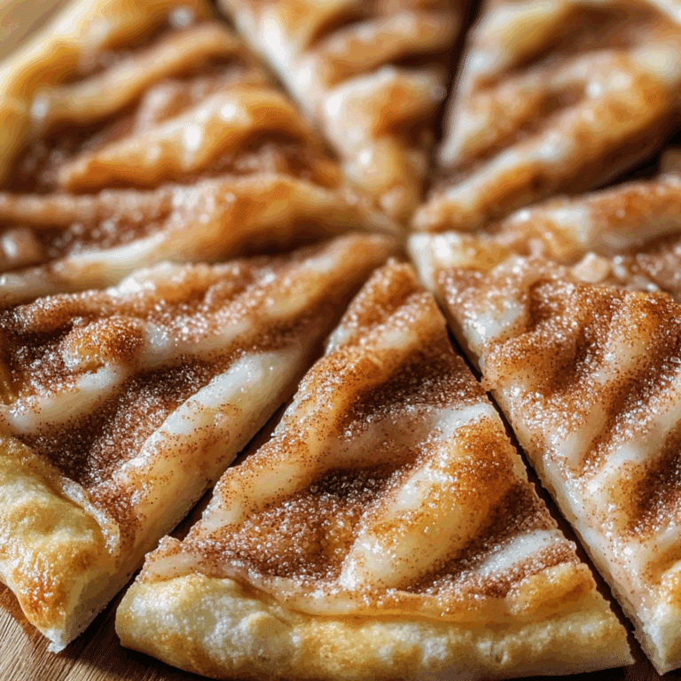 Cinnamon-Sugar Pizza
