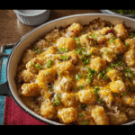 Cracked Out Chicken Tater Tot Casserole
