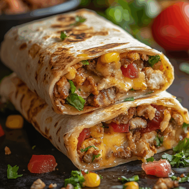 Freezer Breakfast Burritos