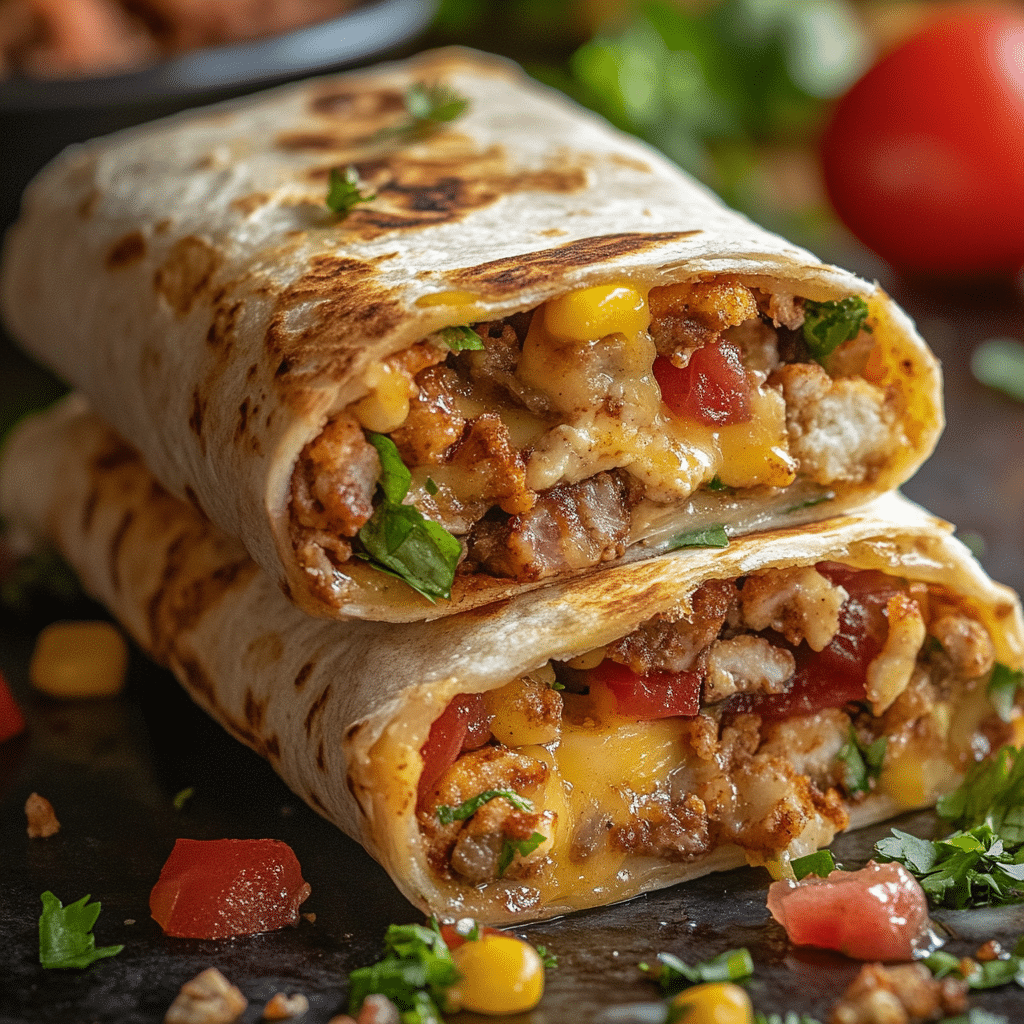 Freezer Breakfast Burritos