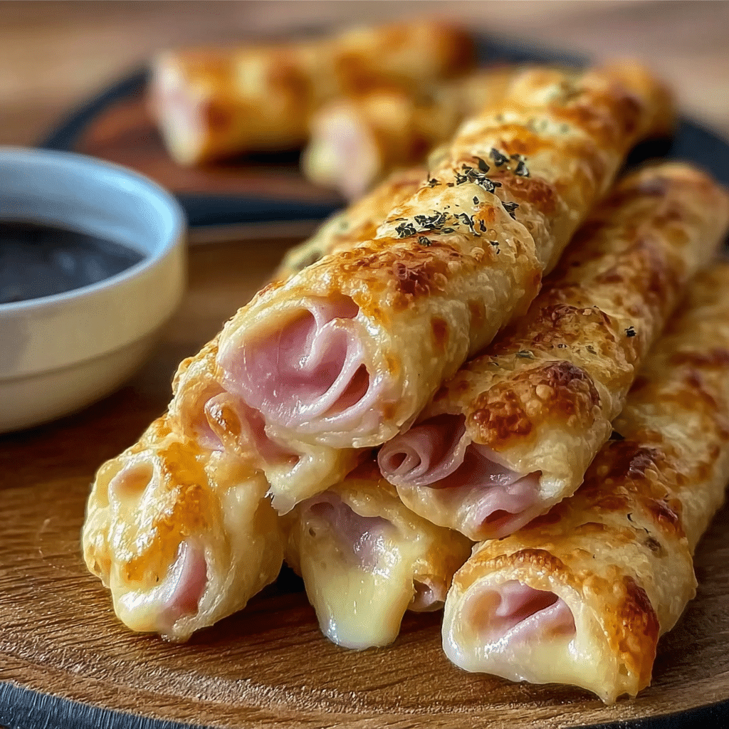 Ham and Cheese Sticks