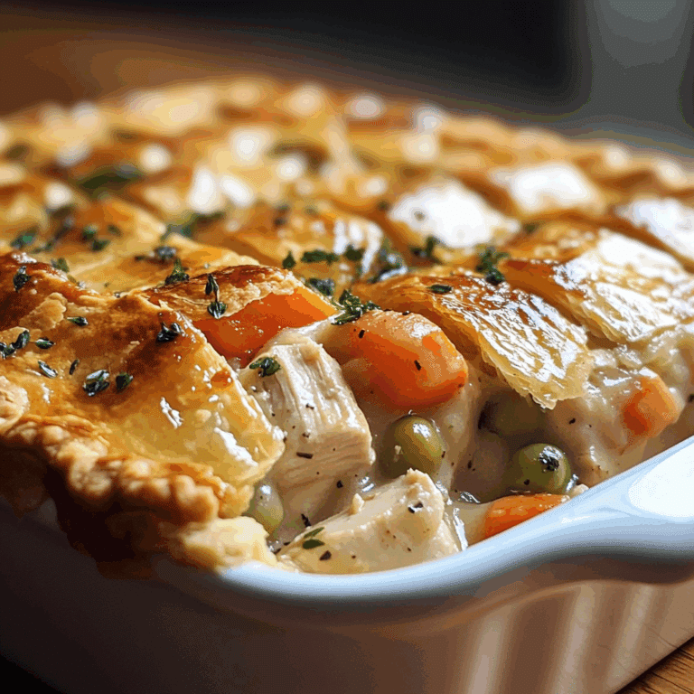 Healthy Chicken Pot Pie