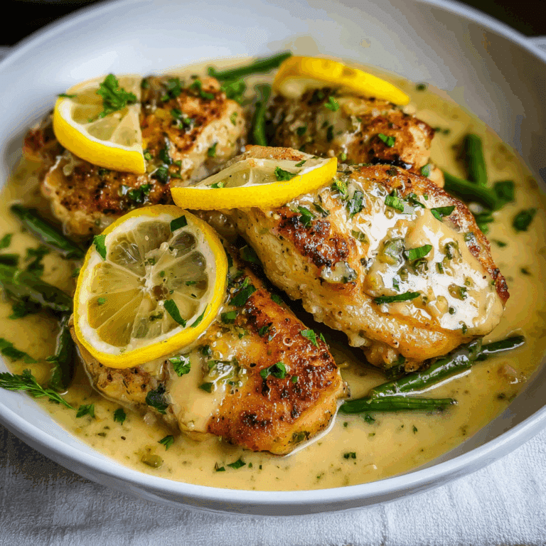 Lemon Chicken with Butter Sauce