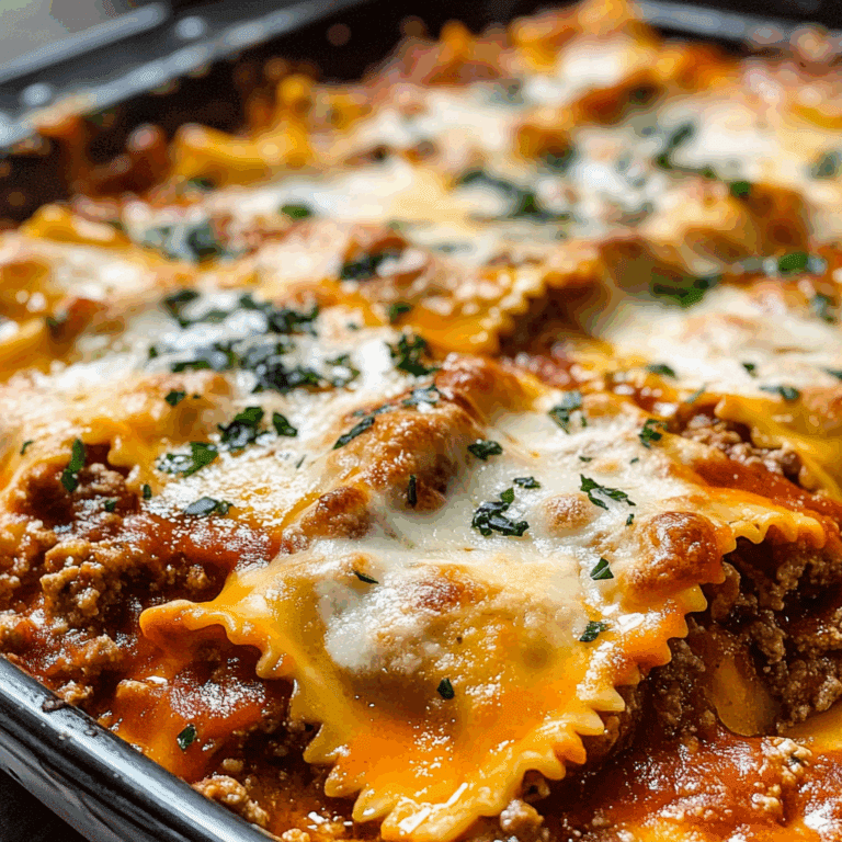 Million Dollar Ravioli Casserole