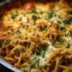Monterey Chicken Spaghetti Bake