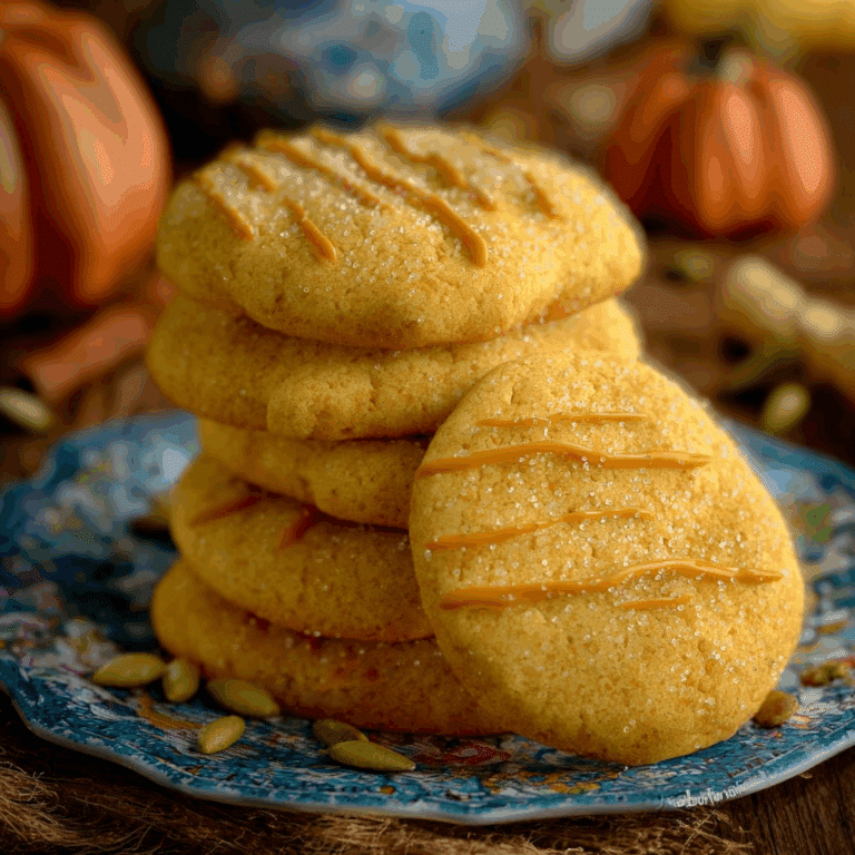 Pumpkin Sugar Cookies