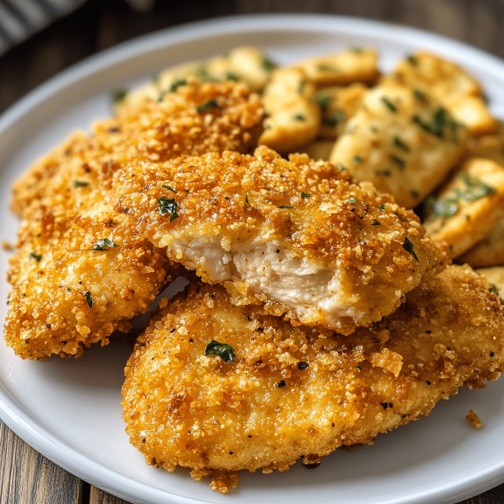 Ritz Cracker Chicken