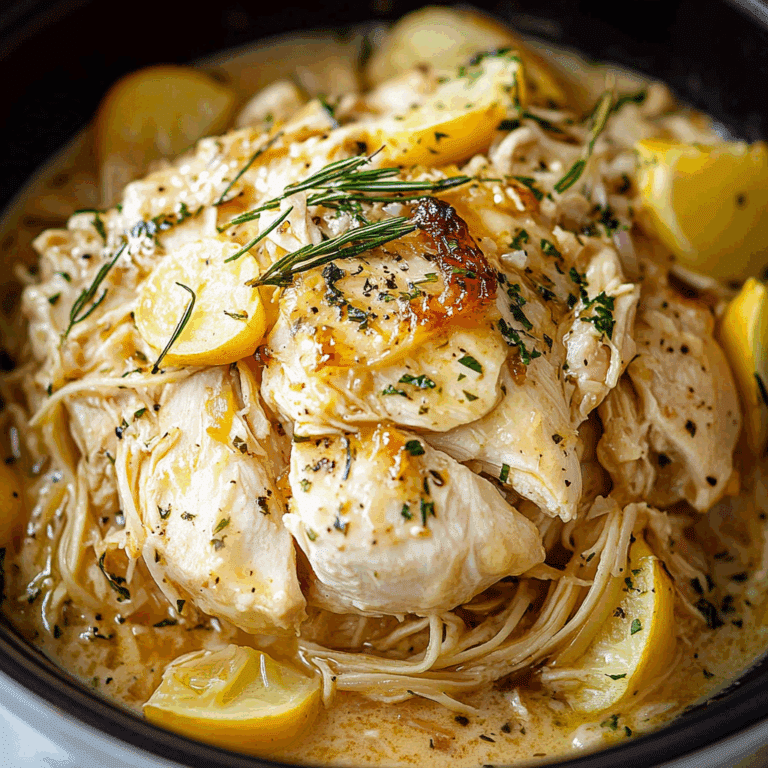 Slow Cooker Angel Chicken
