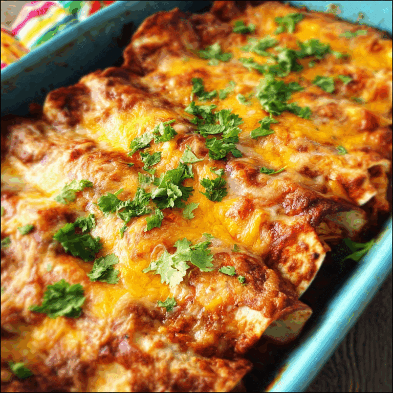 Cheesy Chicken Enchiladas