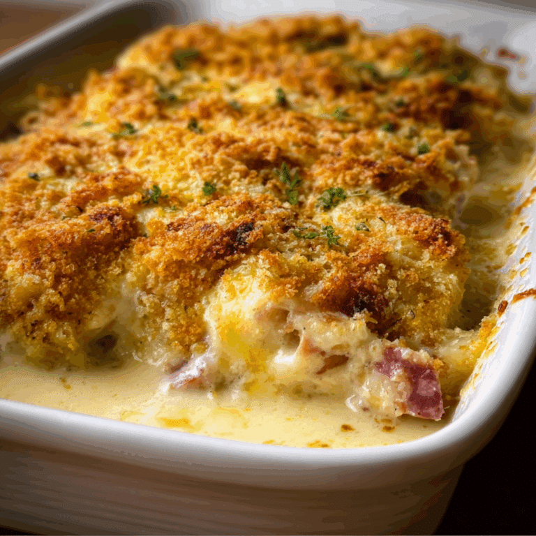 Chicken Cordon Bleu Casserole