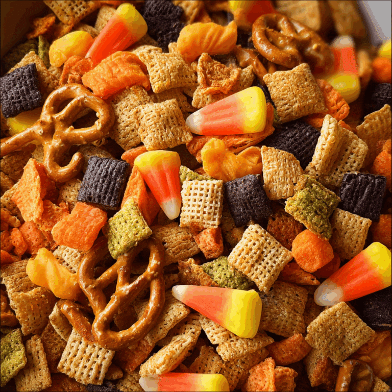 Halloween Harvest Chex Mix