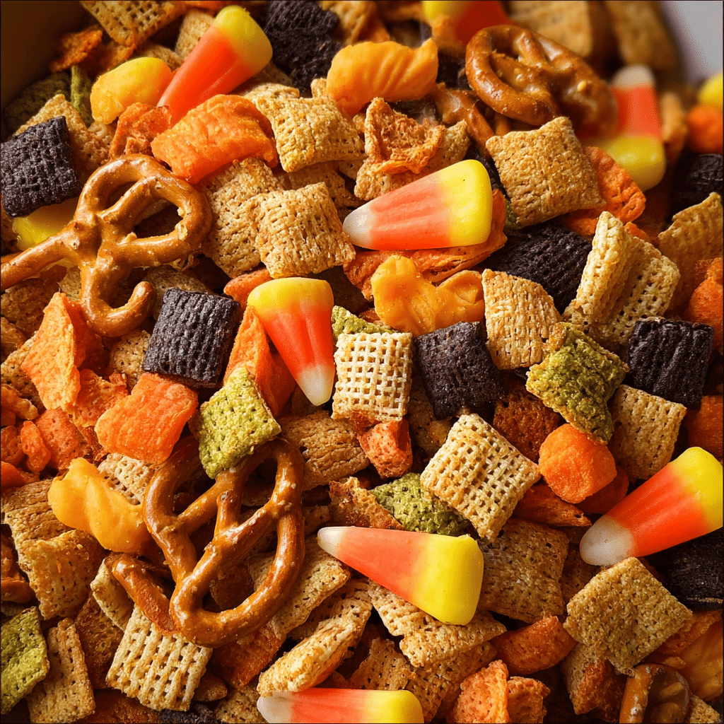Halloween Harvest Chex Mix