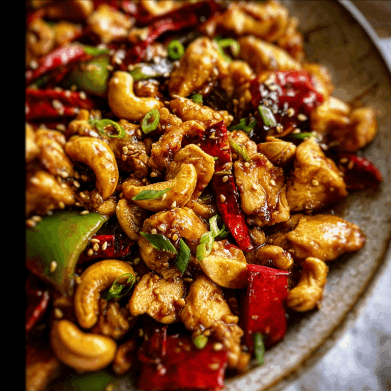 Spicy Cashew Chicken