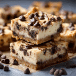 Cookie Dough Cheesecake Bars