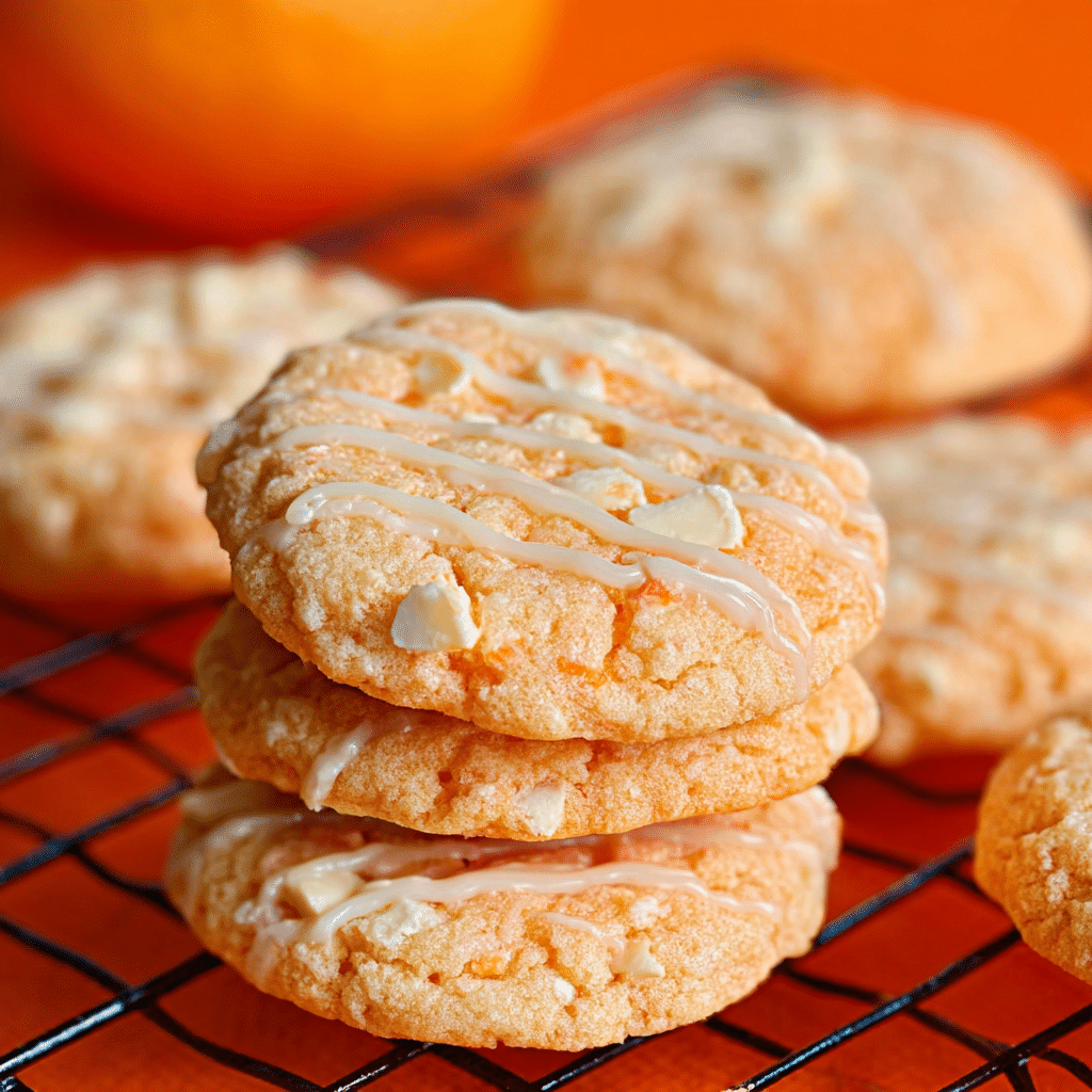 Creamsicle Orange Cookies