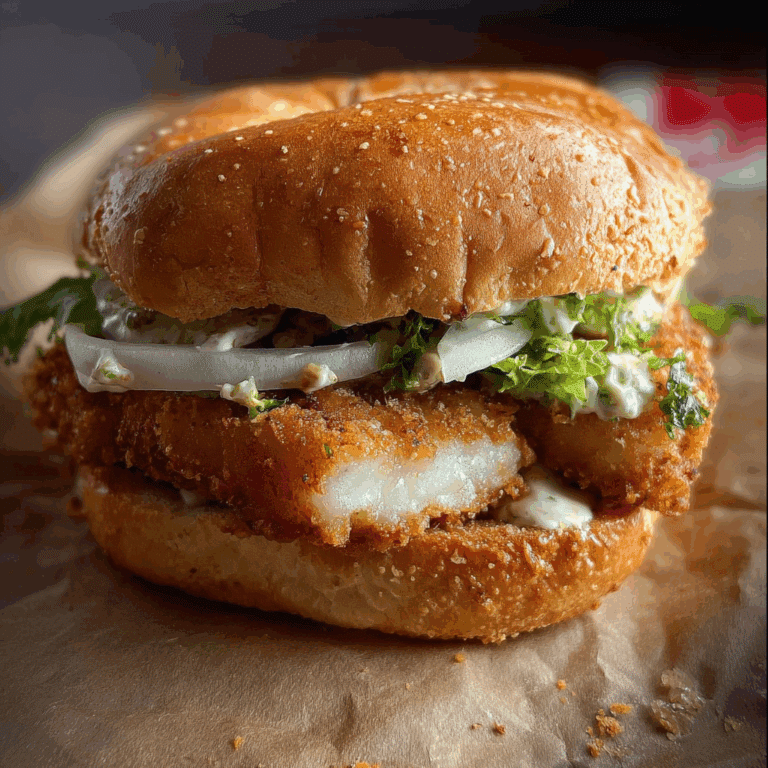 Crispy Fish Sandwich