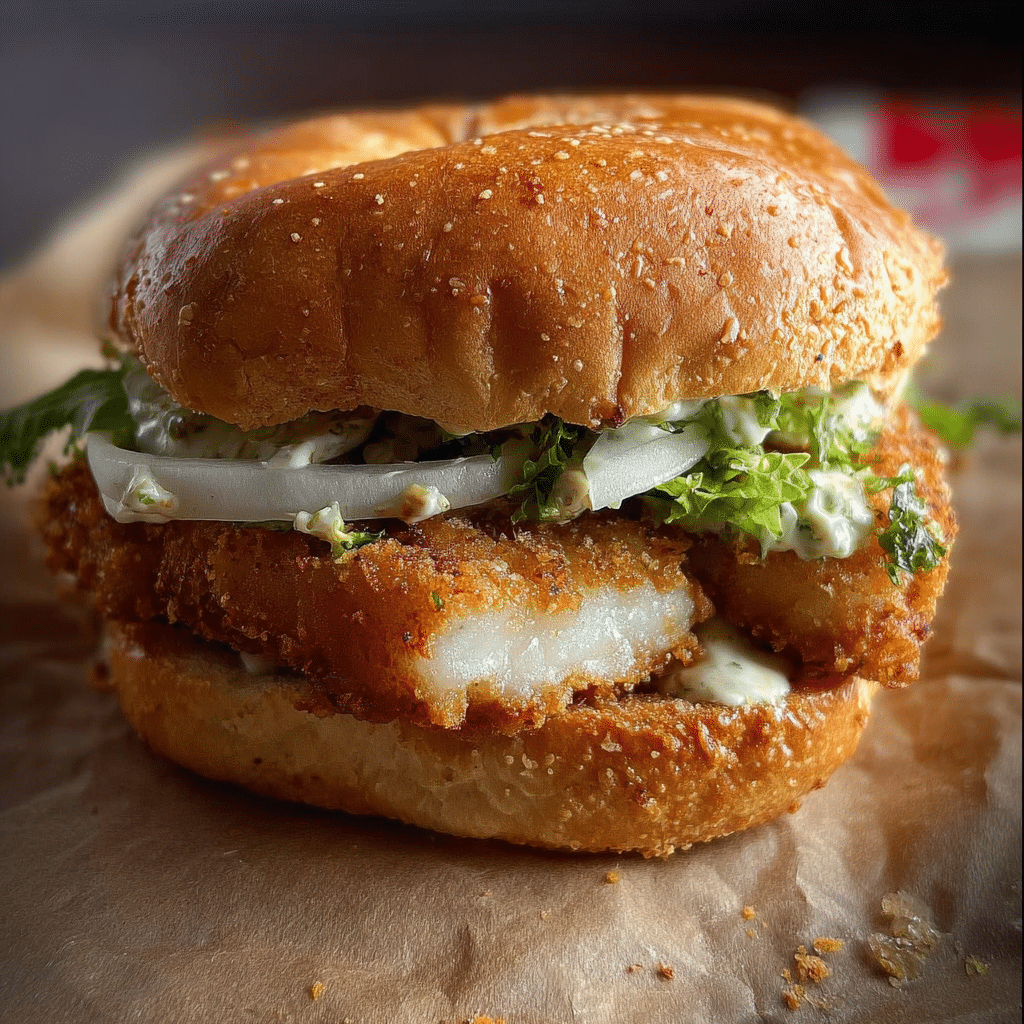 Crispy Fish Sandwich