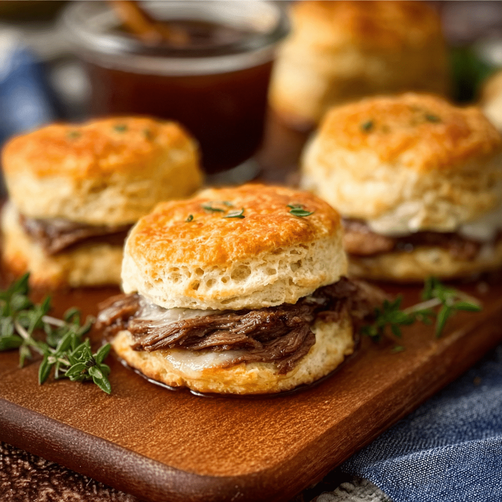 French Dip Biscuits