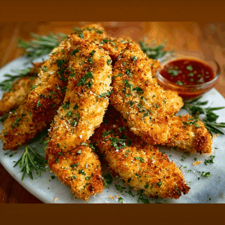 Garlic Parmesan Chicken Tenders