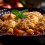 Old Fashioned Apple Cobbler with Fresh Apples