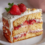 Strawberry Dream Layer Cake with Cream Cheese Frosting