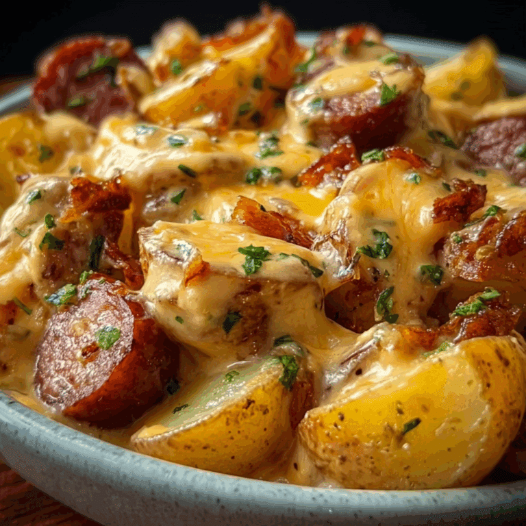 Cheesy Ranch Potatoes & Sausage