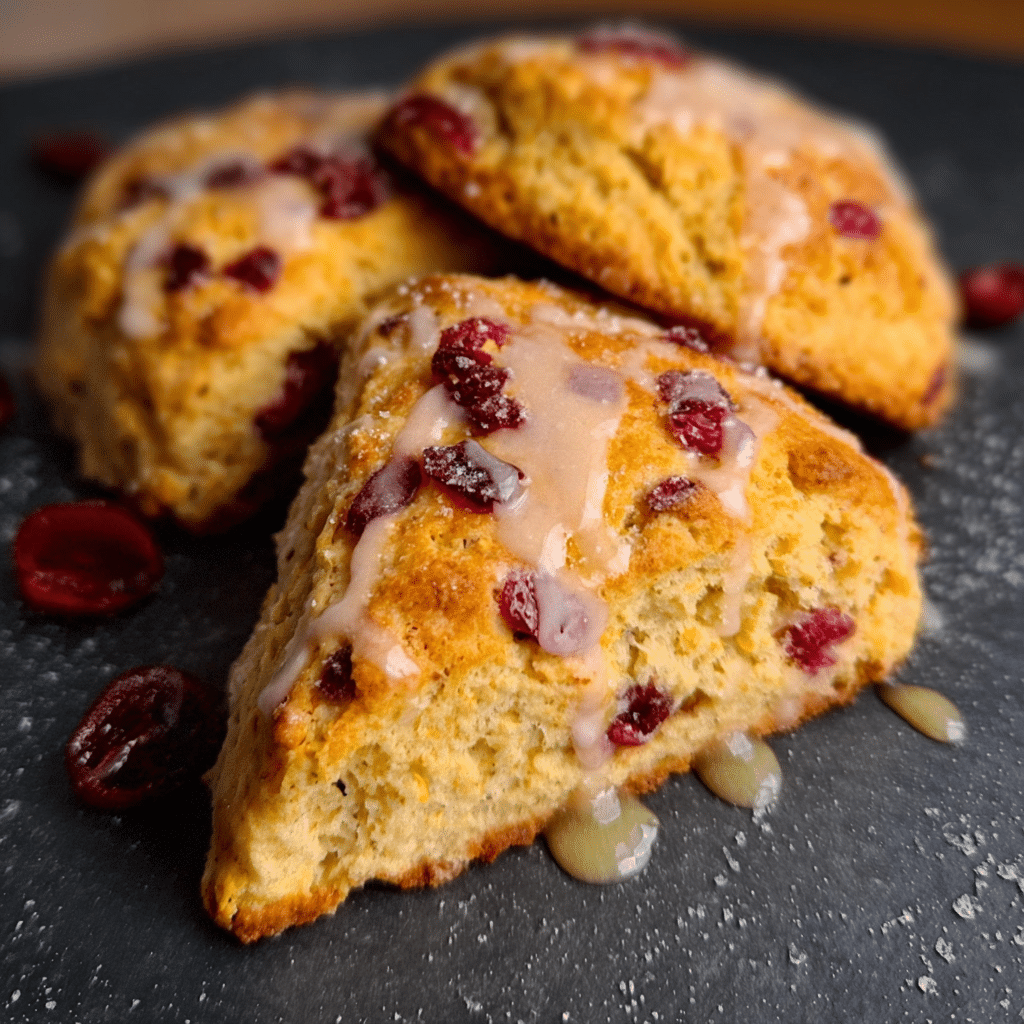 Cranberry Orange Scones