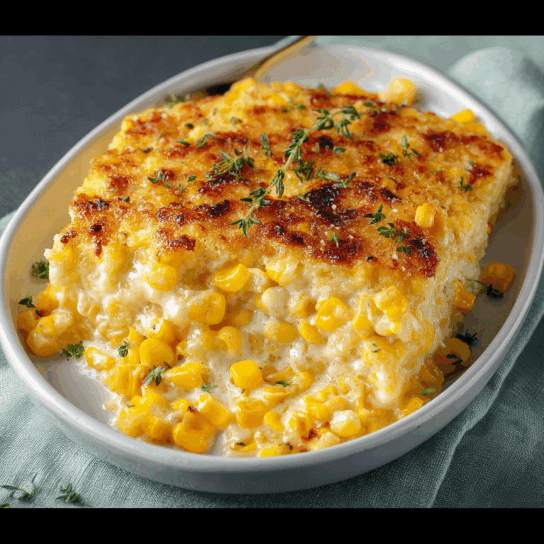 Cream Cheese Corn Casserole