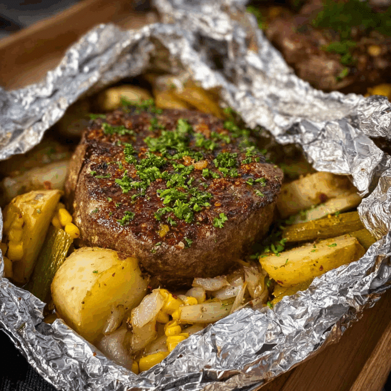 Hobo Dinner Foil Packs