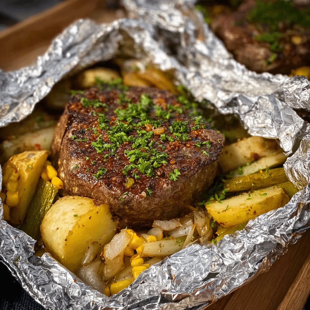 Hobo Dinner Foil Packs
