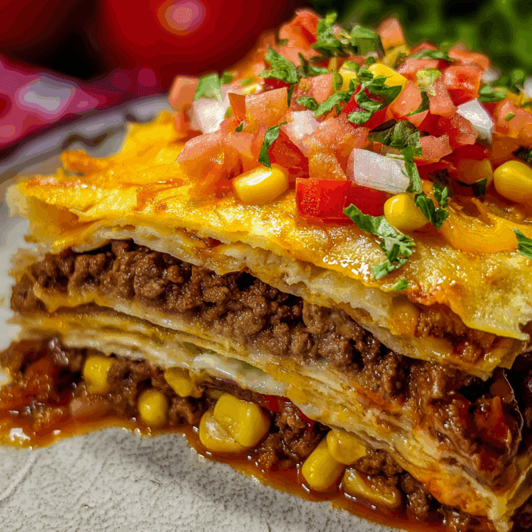 Layered Taco Bake
