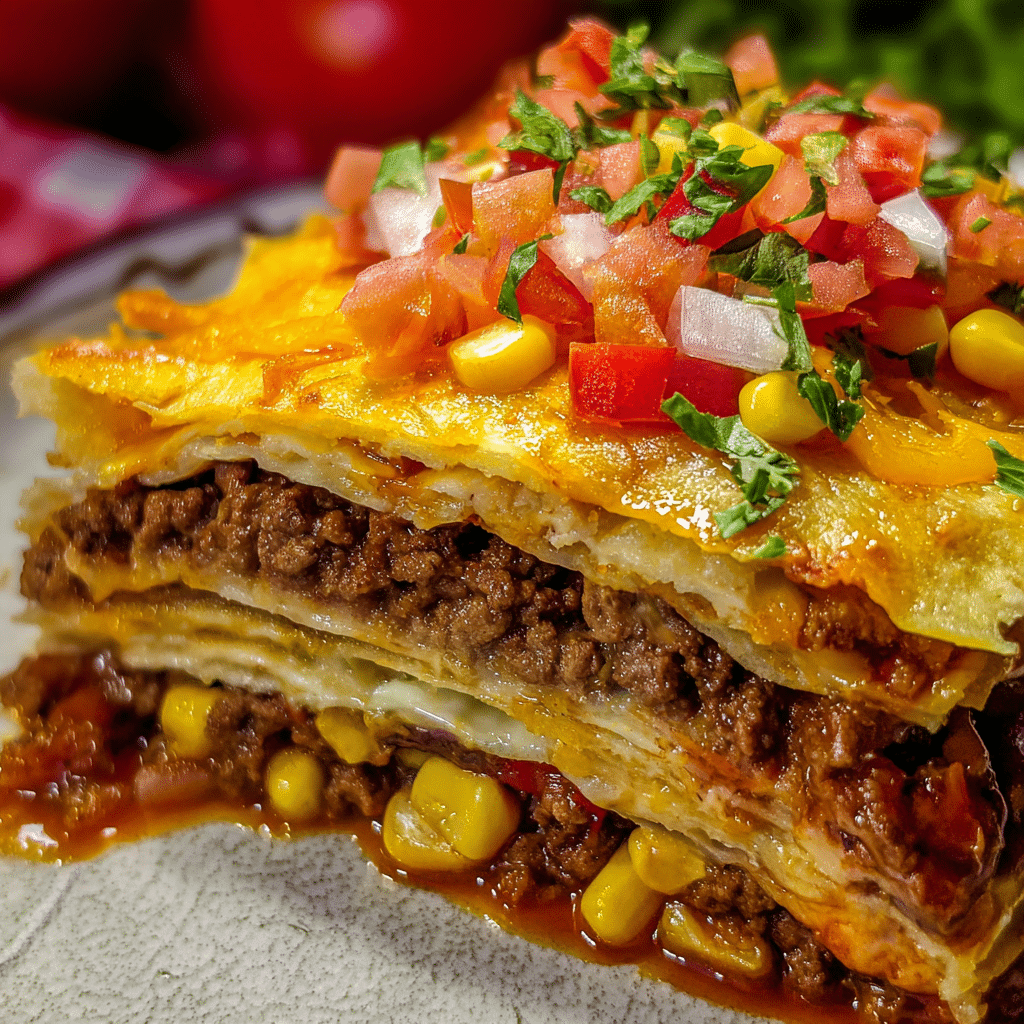 Layered Taco Bake