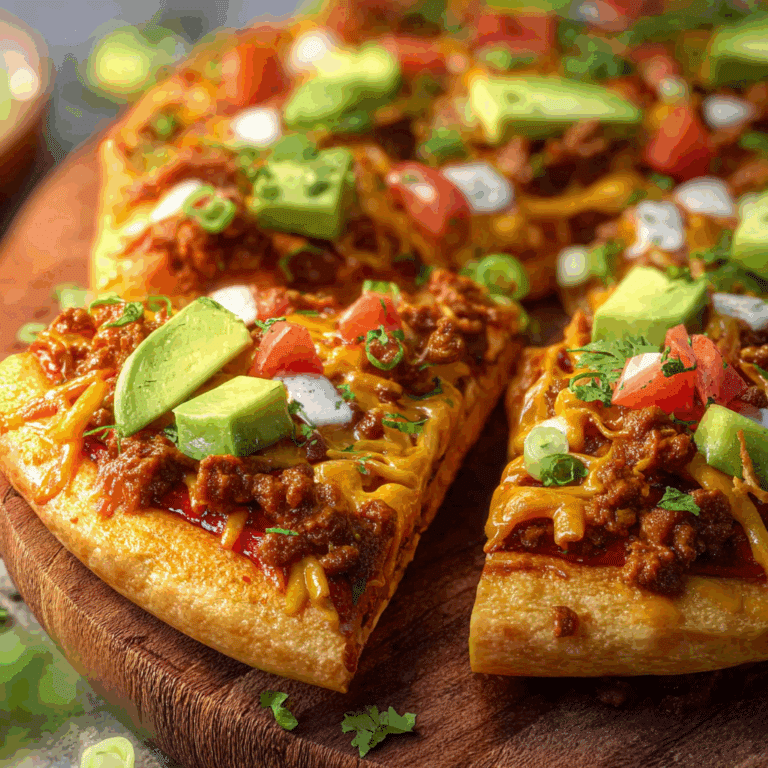 Taco Pizza