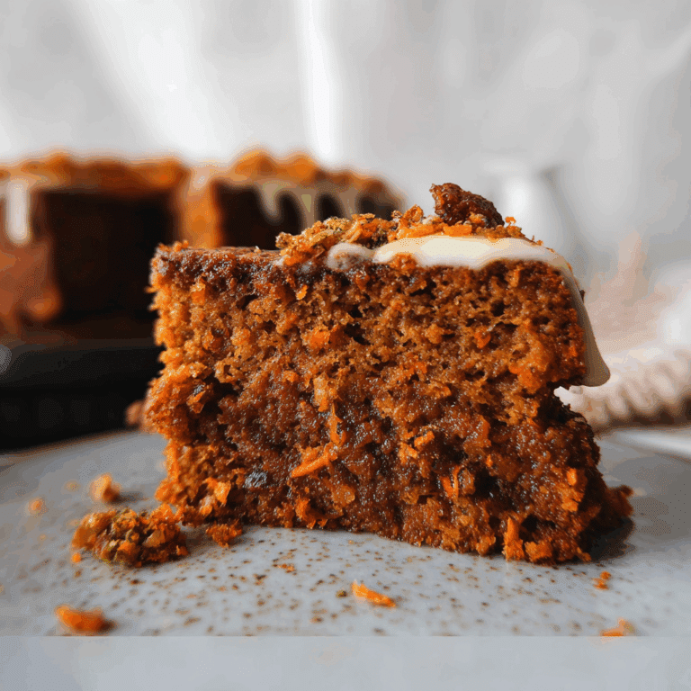 Flourless Oatmeal Carrot Cake