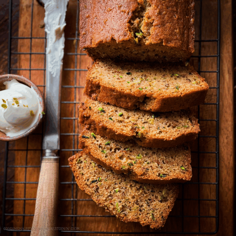 Greek Yogurt Zucchini Bread