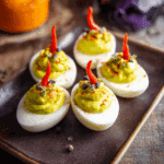 Halloween Deviled Eggs