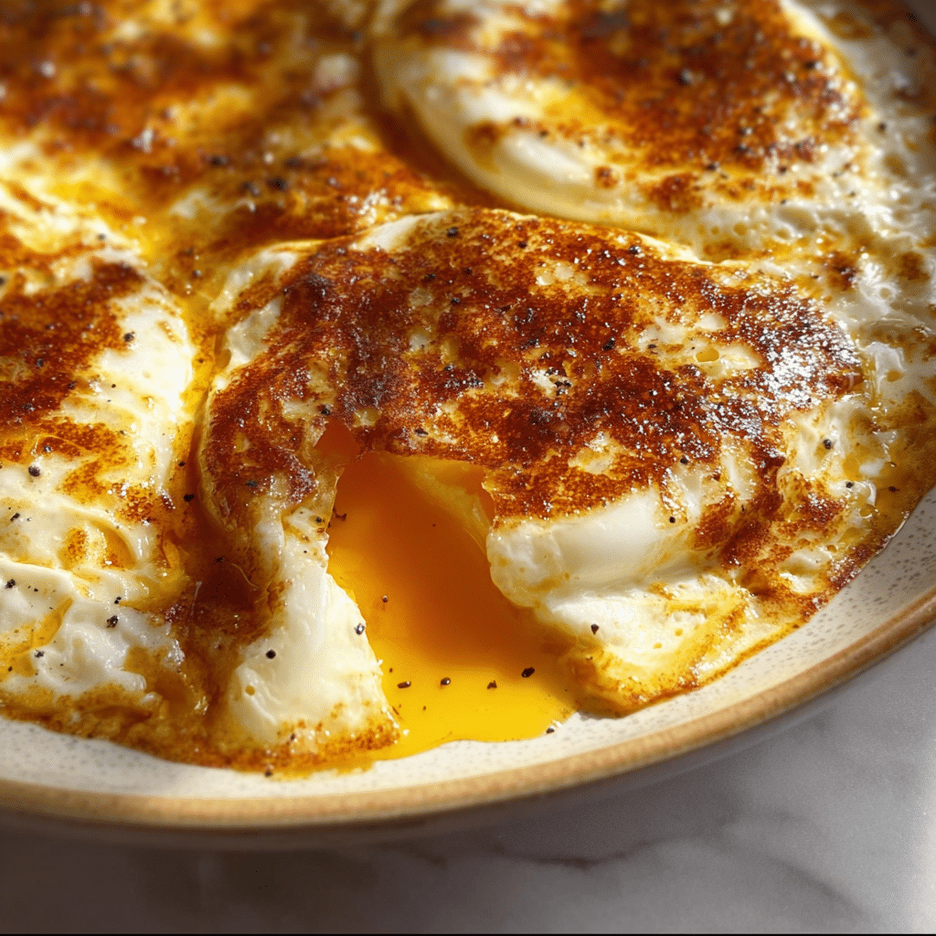 Hot Honey Mozzarella Eggs