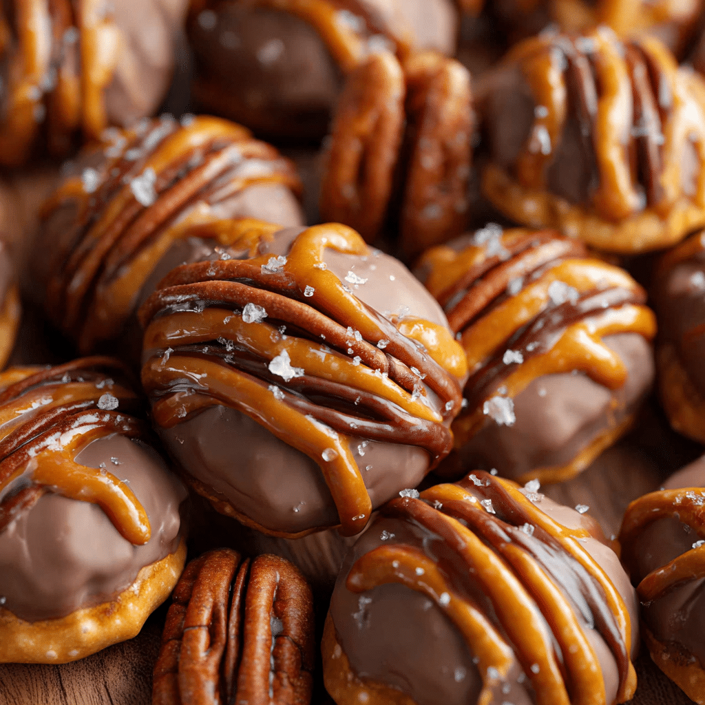 Pretzel Rolo Turtles