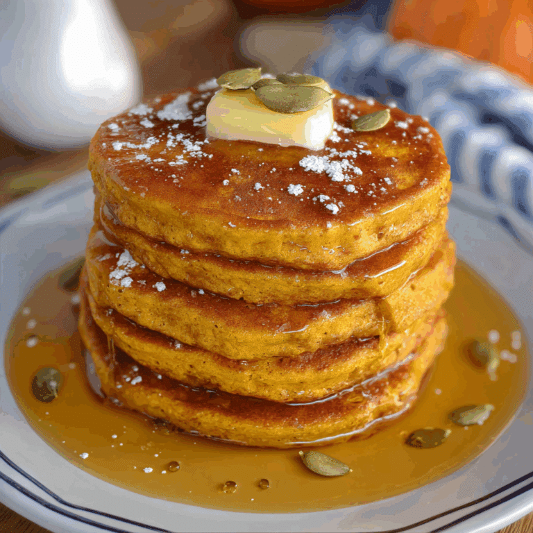 Pumpkin Pancakes with Pancake Mix