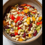 Rainbow Bean Salad